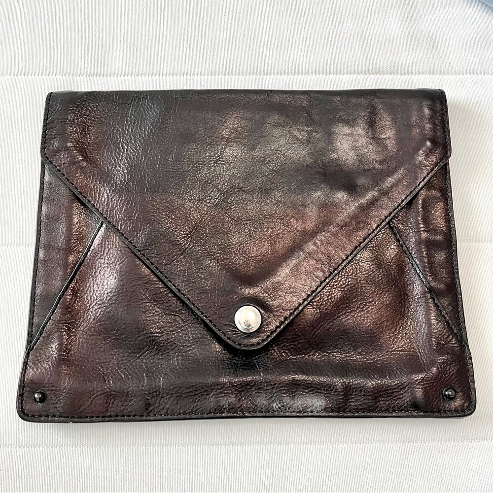 3.1 PHILLIP LIM LEATHER CLUTCH